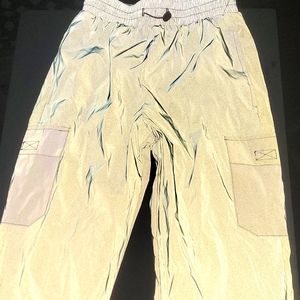 Forever 21 size small reflective joggers